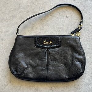 Black Coach Clutch
